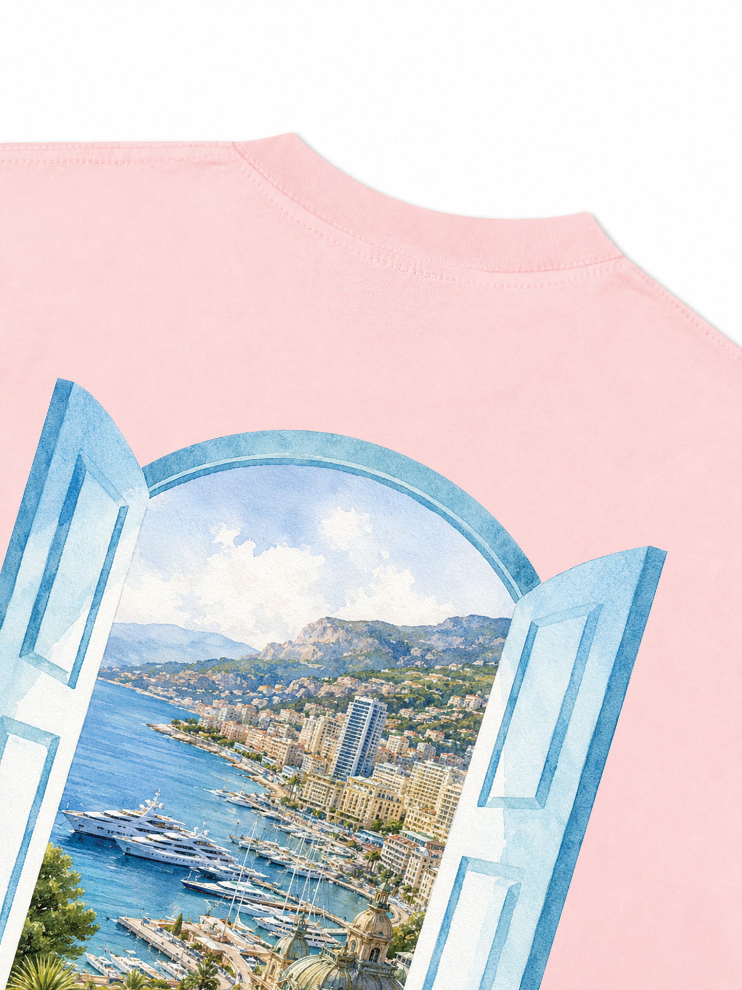 Áo Thun Relaxed Fit Monaco