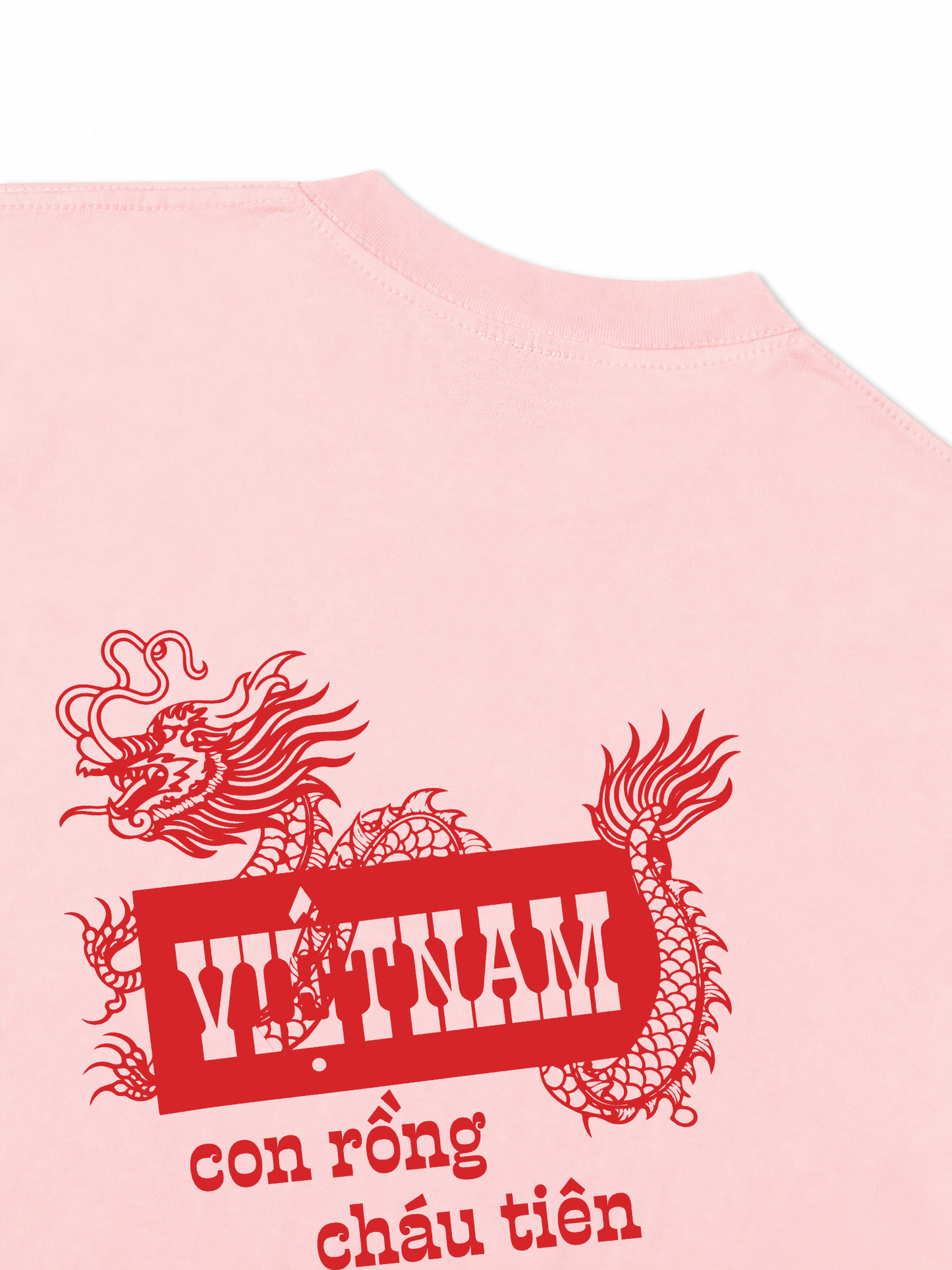 Áo Thun Relaxed Fit Việt Nam Con Rồng Cháu Tiên