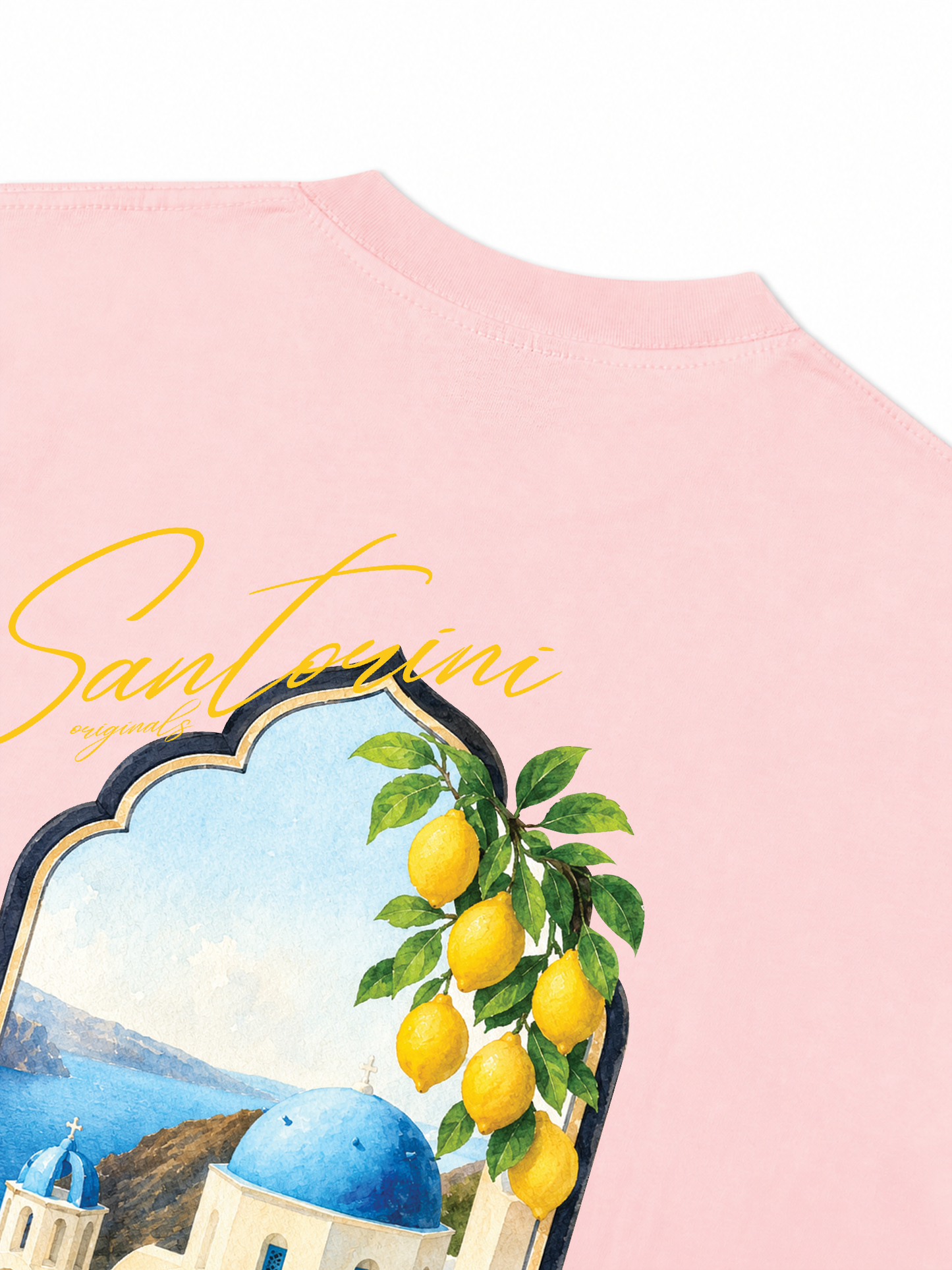 Áo Thun Relaxed Fit Santorini Lemon