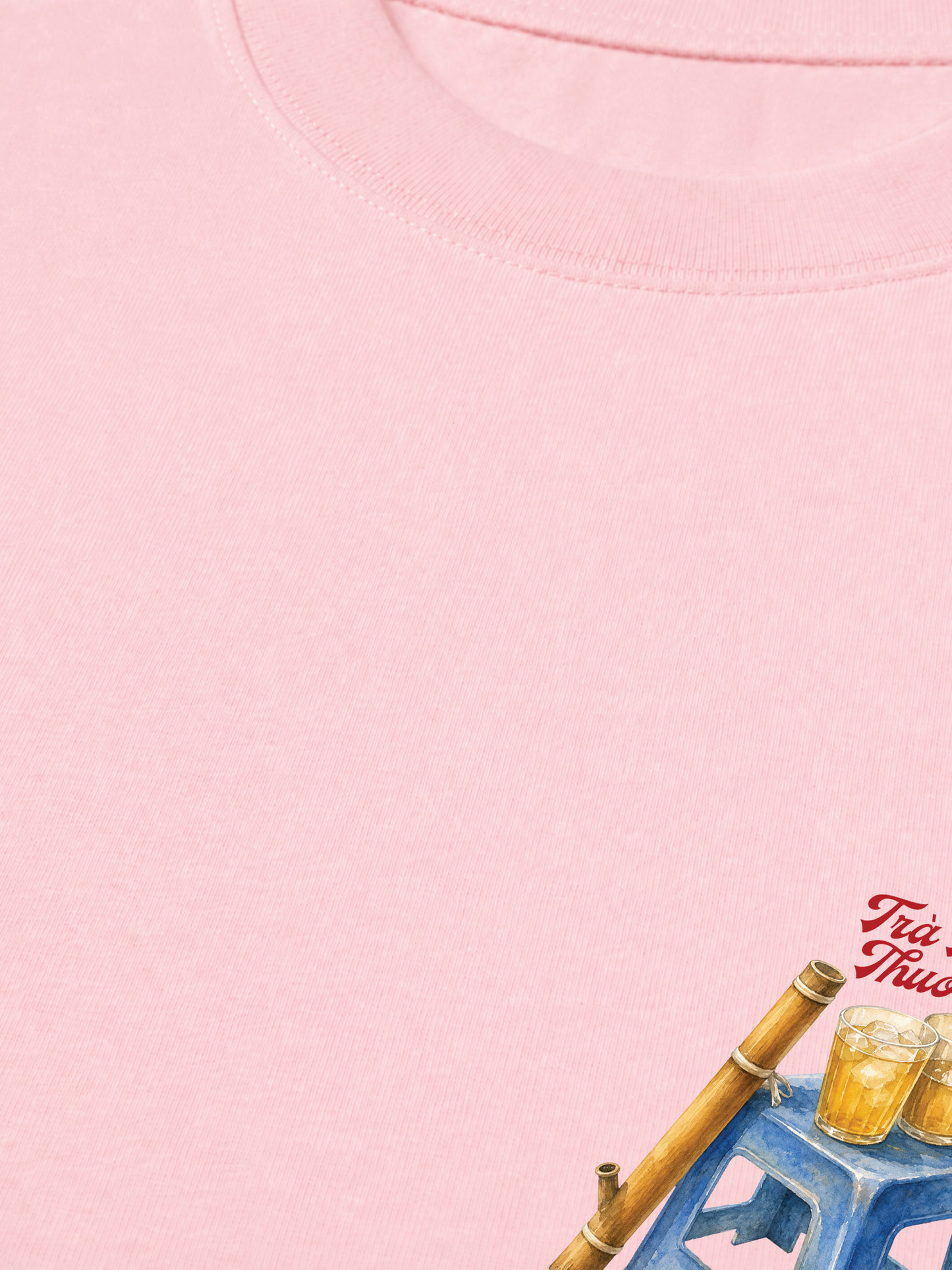 Áo Thun Relaxed Fit Trà Đá Thuốc Lào