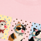 Áo Thun Relaxed Fit Dotty Kitty