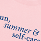 Áo Thun Relaxed Fit Sun Summer & Self Care