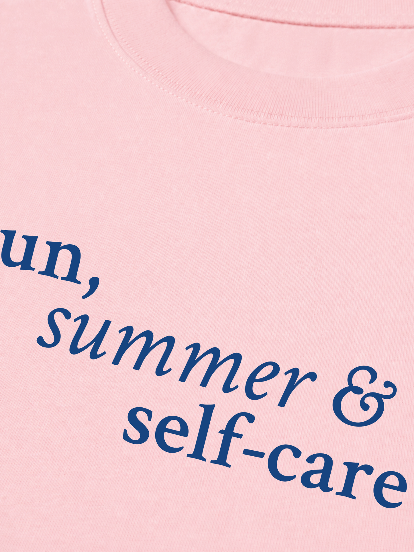 Áo Thun Relaxed Fit Sun Summer & Self Care