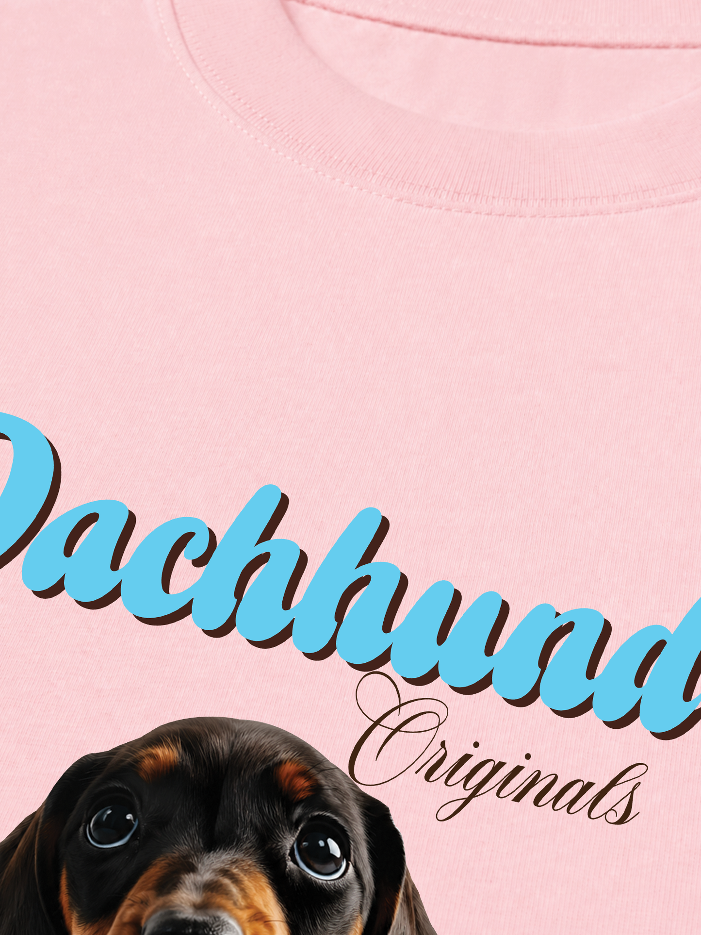 Áo Thun Relaxed Fit Originals Couple Dachhund