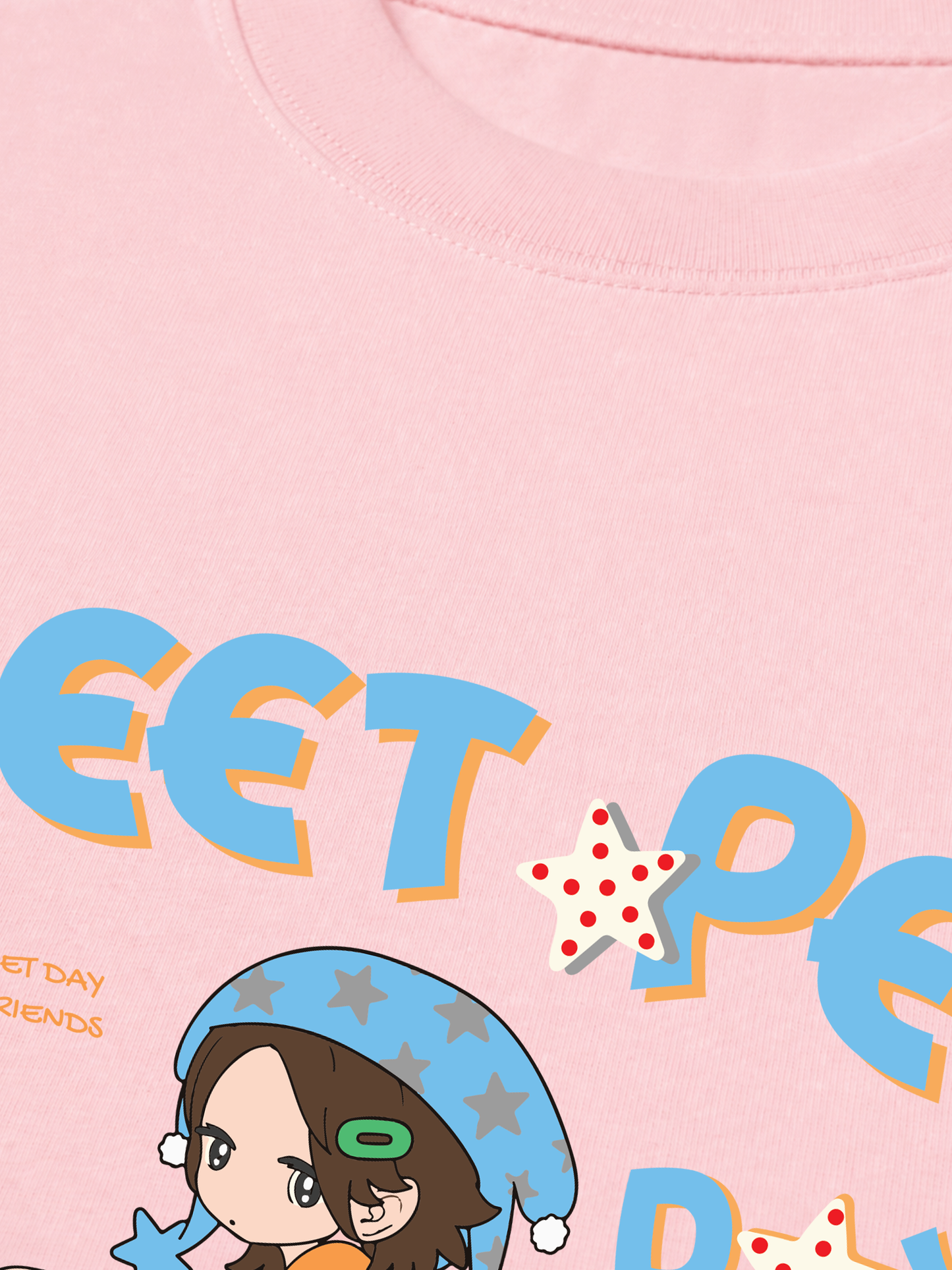 Áo Thun Relaxed Fit Sweet Pet Day