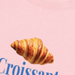 Áo Thun Relaxed Fit Croissant Quote