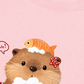 Áo Thun Relaxed Fit Animal Mood Bubble Beaver