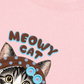 Áo Thun Relaxed Fit  Meowy Cat Brown