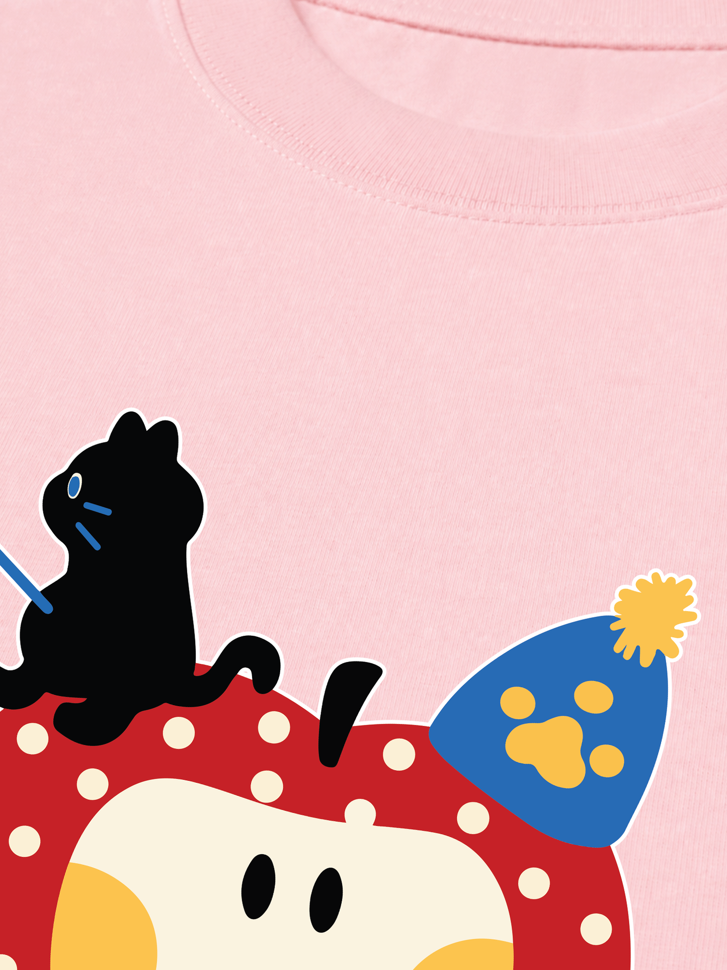 Áo Thun Relaxed Fit Le Petit Pêcheur Meow