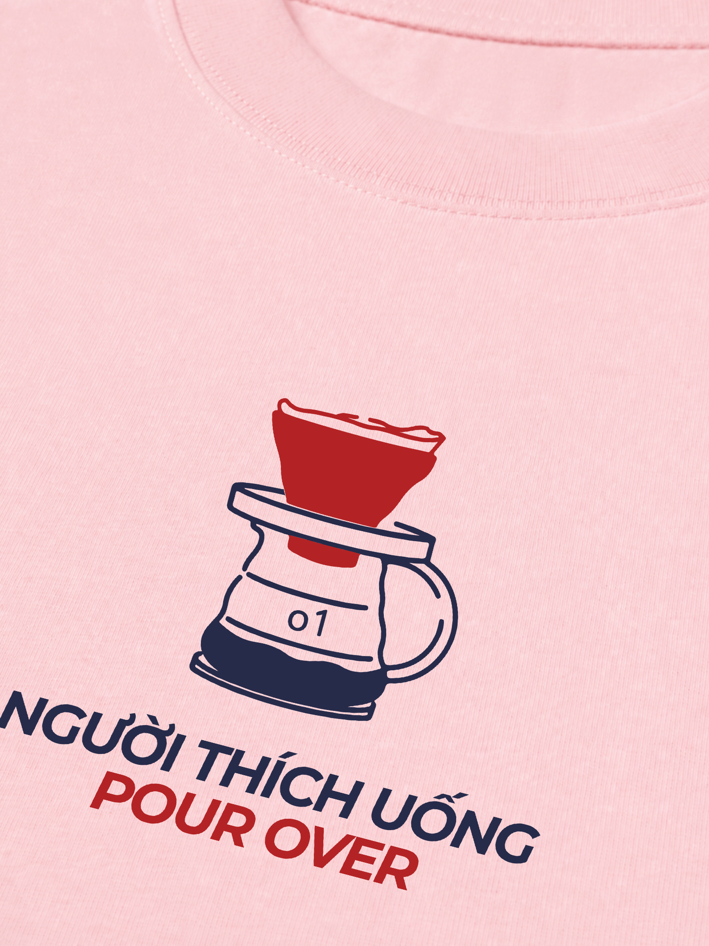 Áo Thun Relaxed Fit Người Thích Uống Pour Over