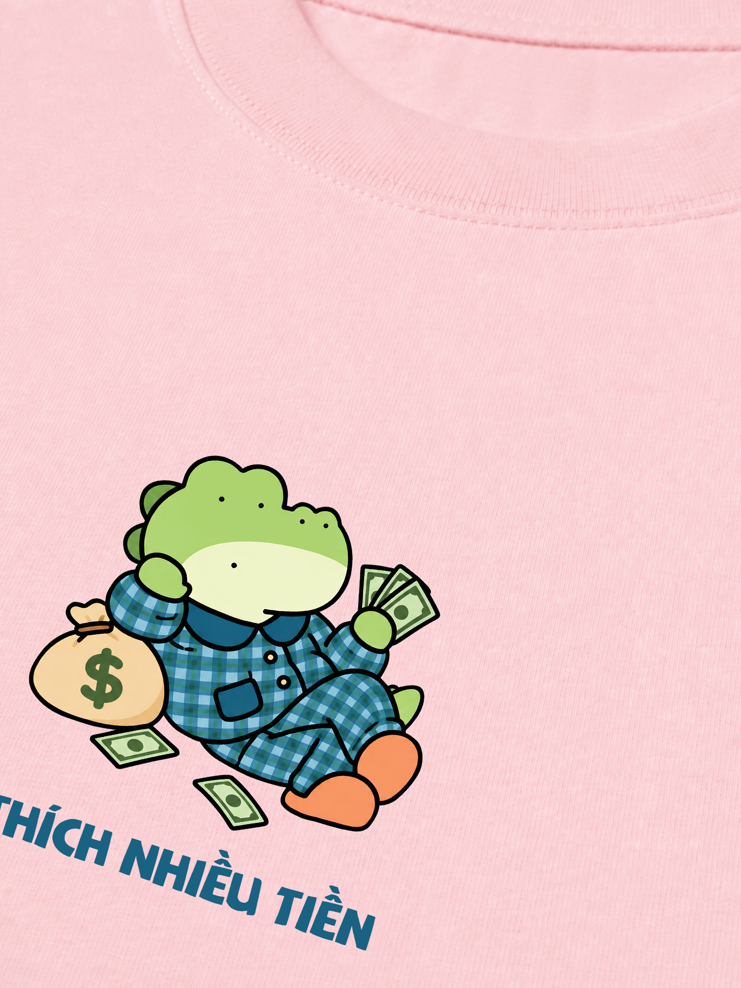 Áo Thun Relaxed Fit Thích Nhiều Tiền 2