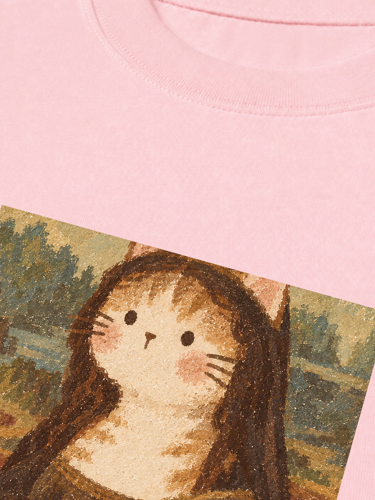 Áo Thun Relaxed Fit Mona Meowsa