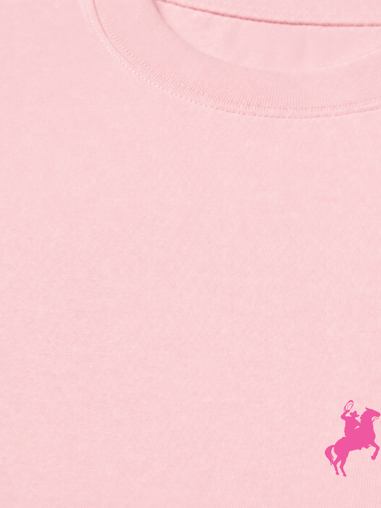 Áo Thun Relaxed Fit  Pink Cowboy