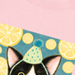 Áo Thun Relaxed Fit Lemon Reverie Meow