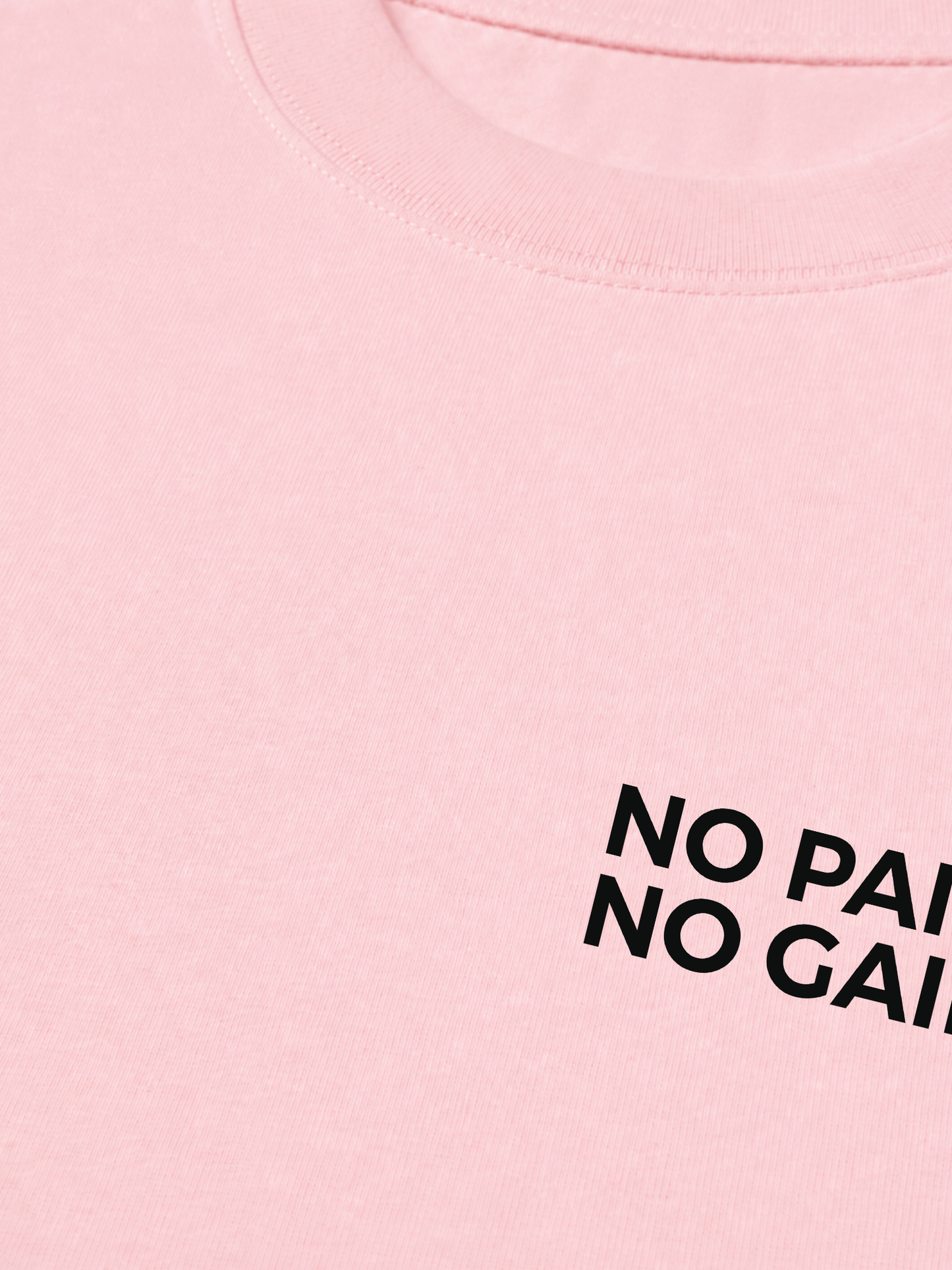 Áo Thun Relaxed Fit No Pain No Gain