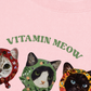 Áo Thun Relaxed Fit Vitamin Meow