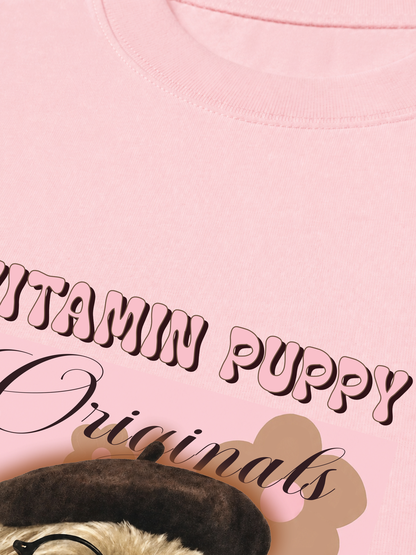 Áo Thun Relaxed Fit Vitamin Puppy