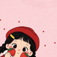 Áo Thun Relaxed Fit Dolly Girl Cute Strawberry Girl