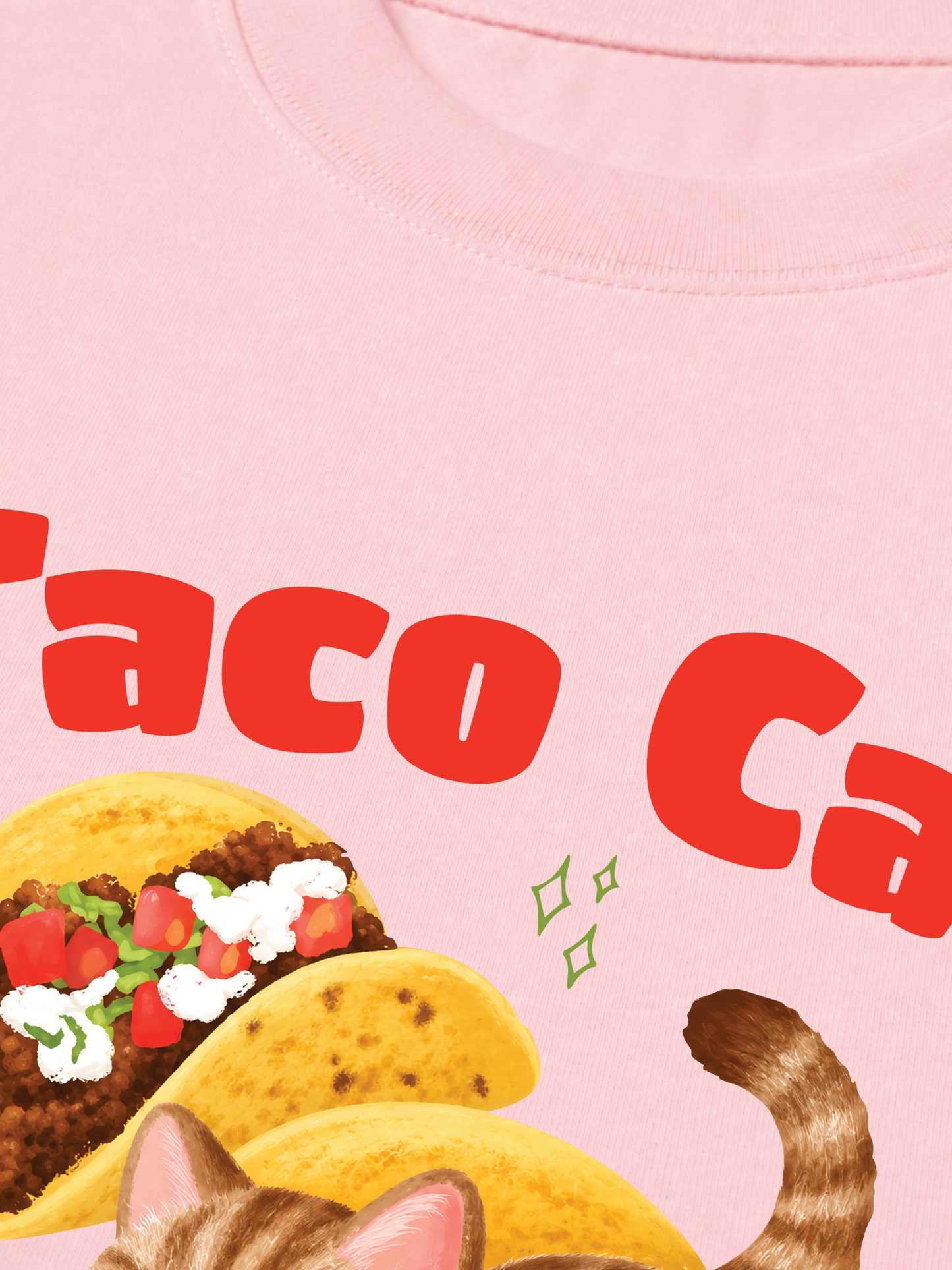 Áo Thun Relaxed Fit Taco Cat