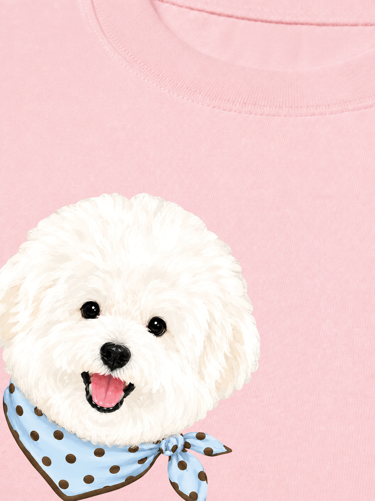 Áo Thun Relaxed Fit Cute Puppy