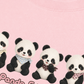 Áo Thun Relaxed Fit Panda Friends