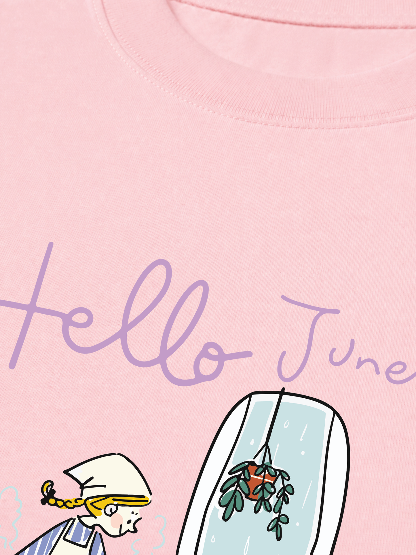 Áo Thun Relaxed Fit Hello June