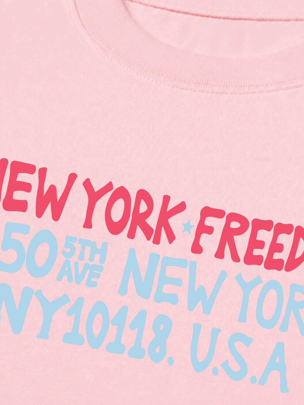 Áo Thun Relaxed Fit New York Freedom