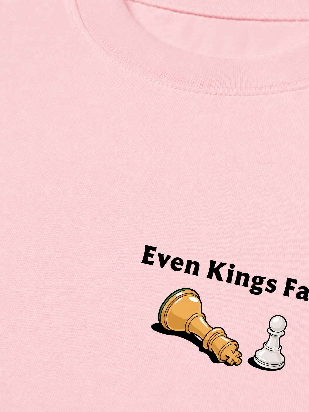 Áo Thun Relaxed Fit Even Kings Fall