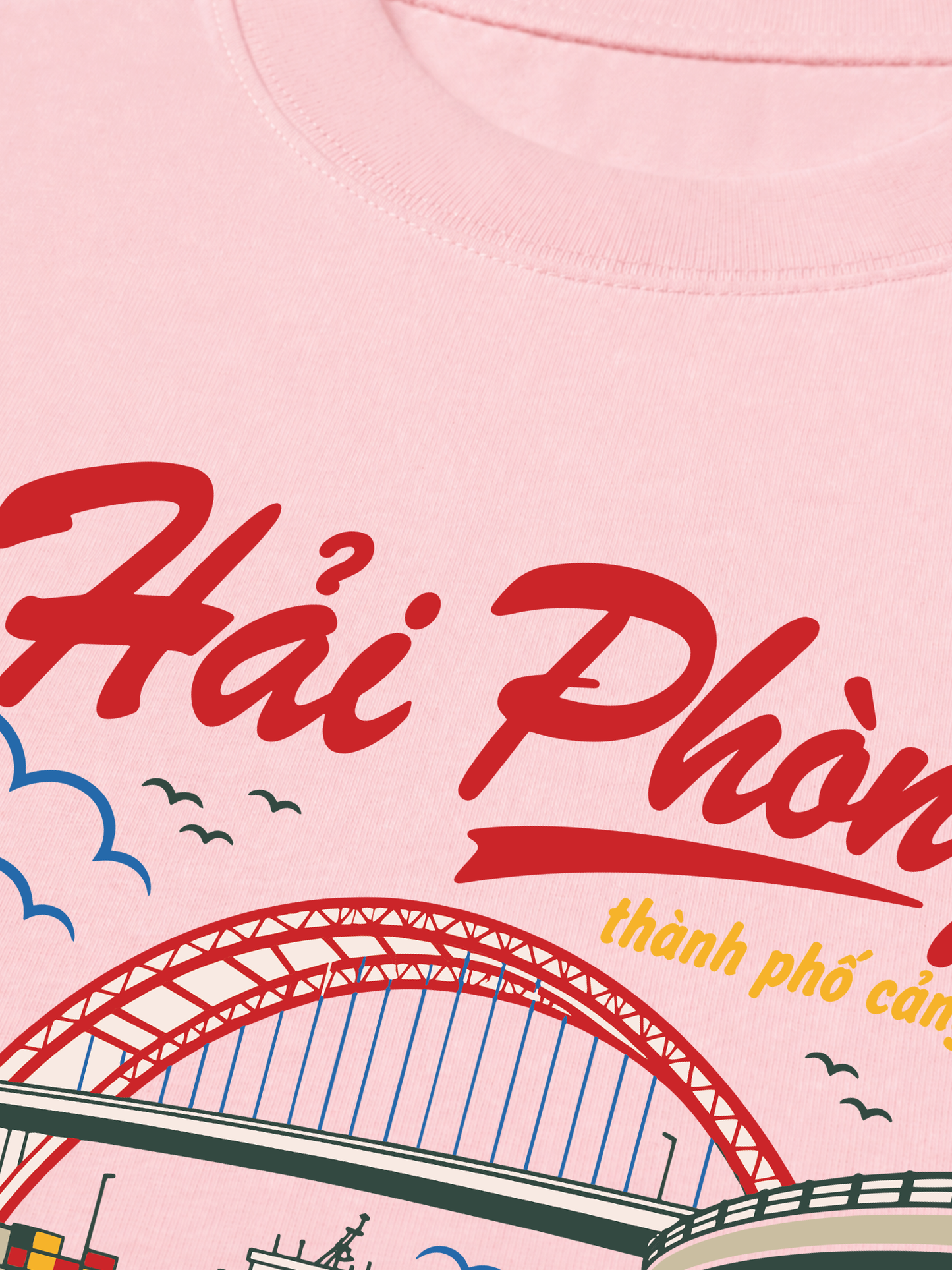 Áo Thun Relaxed Fit Hải Phòng Thành Phố Cảng