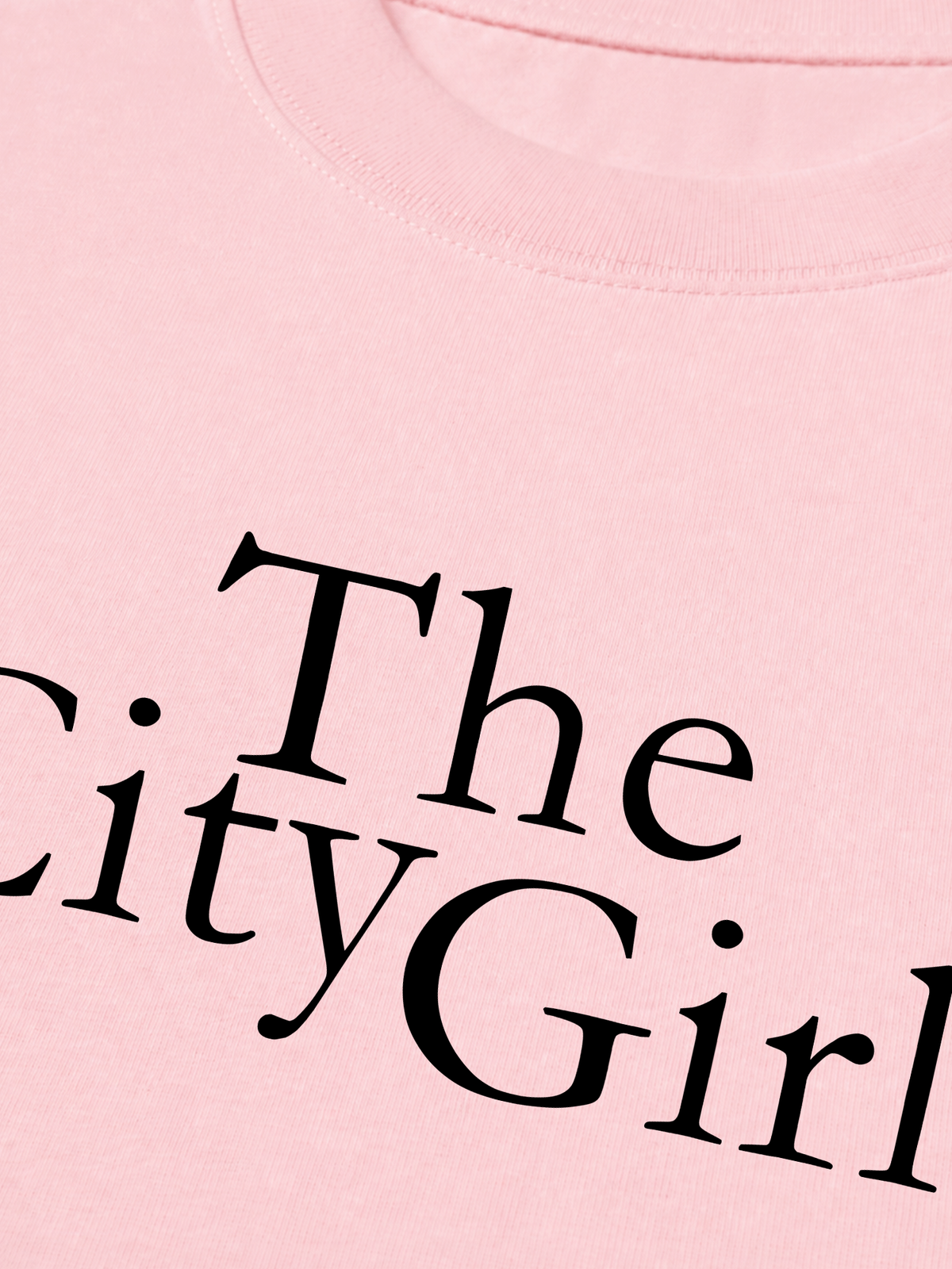 Áo Thun Relaxed Fit The City Girl