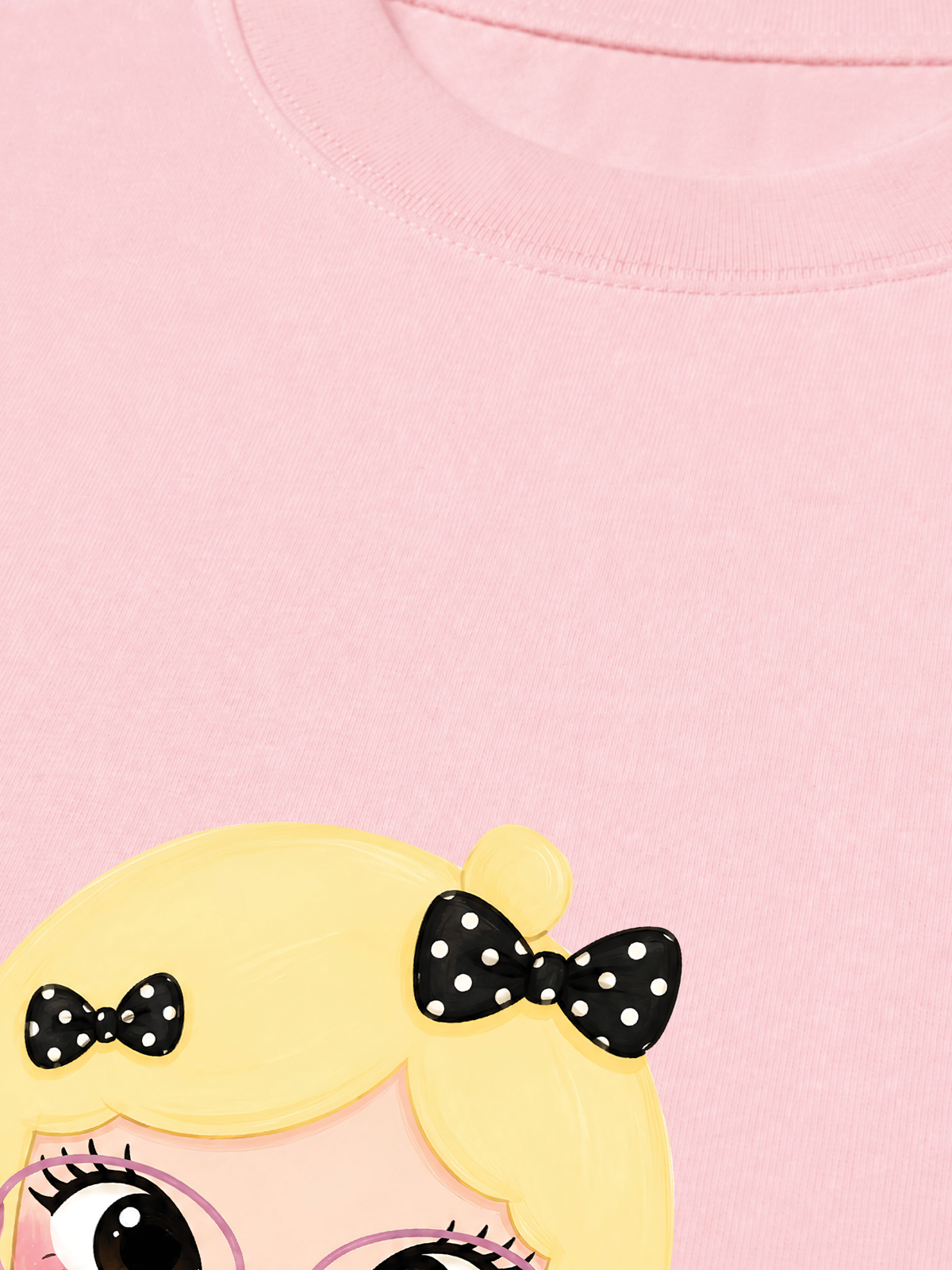 Áo Thun Relaxed Fit  Cute Dotty Girl
