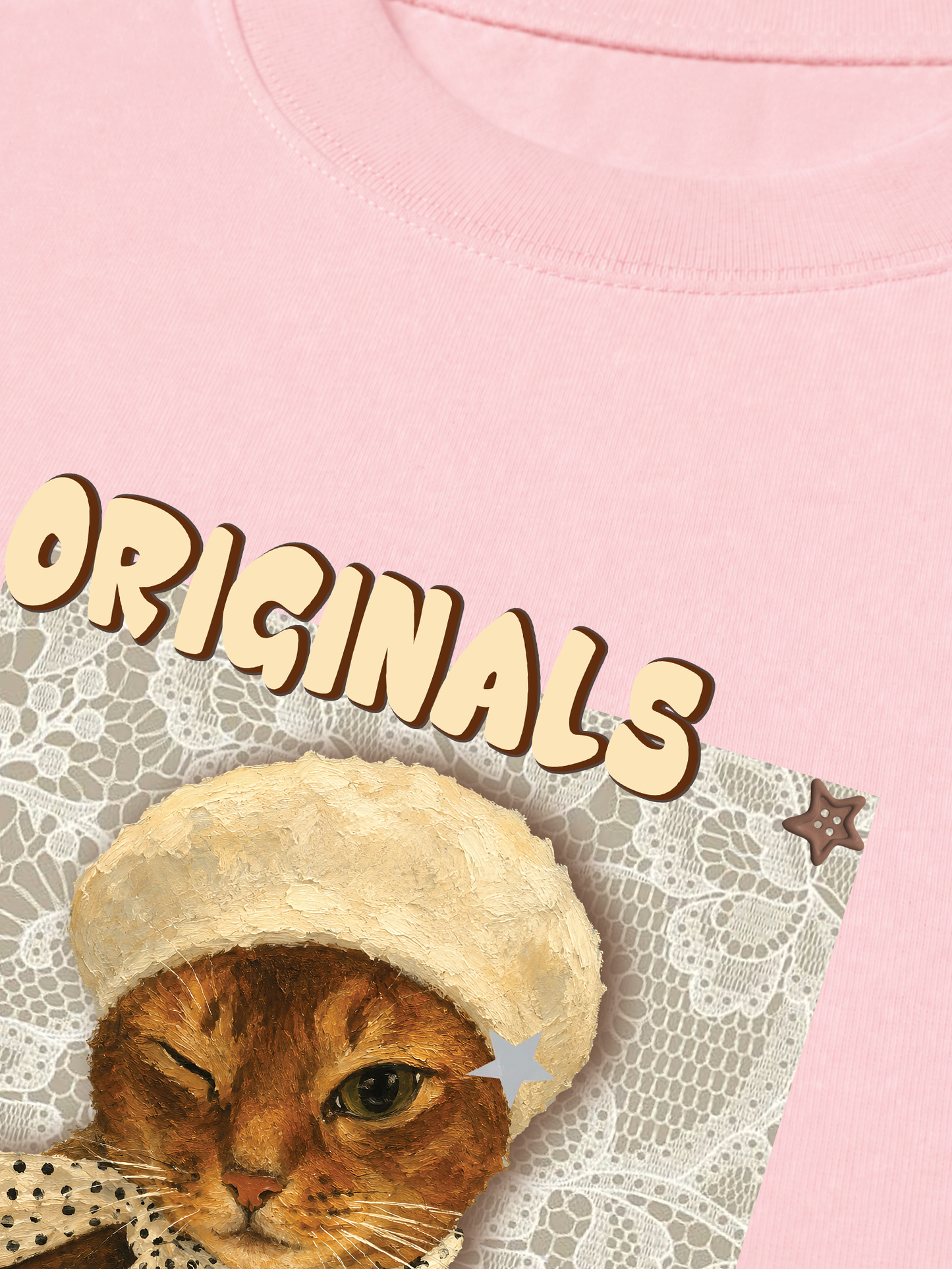 Áo Thun Relaxed Fit Originals Angle Meow