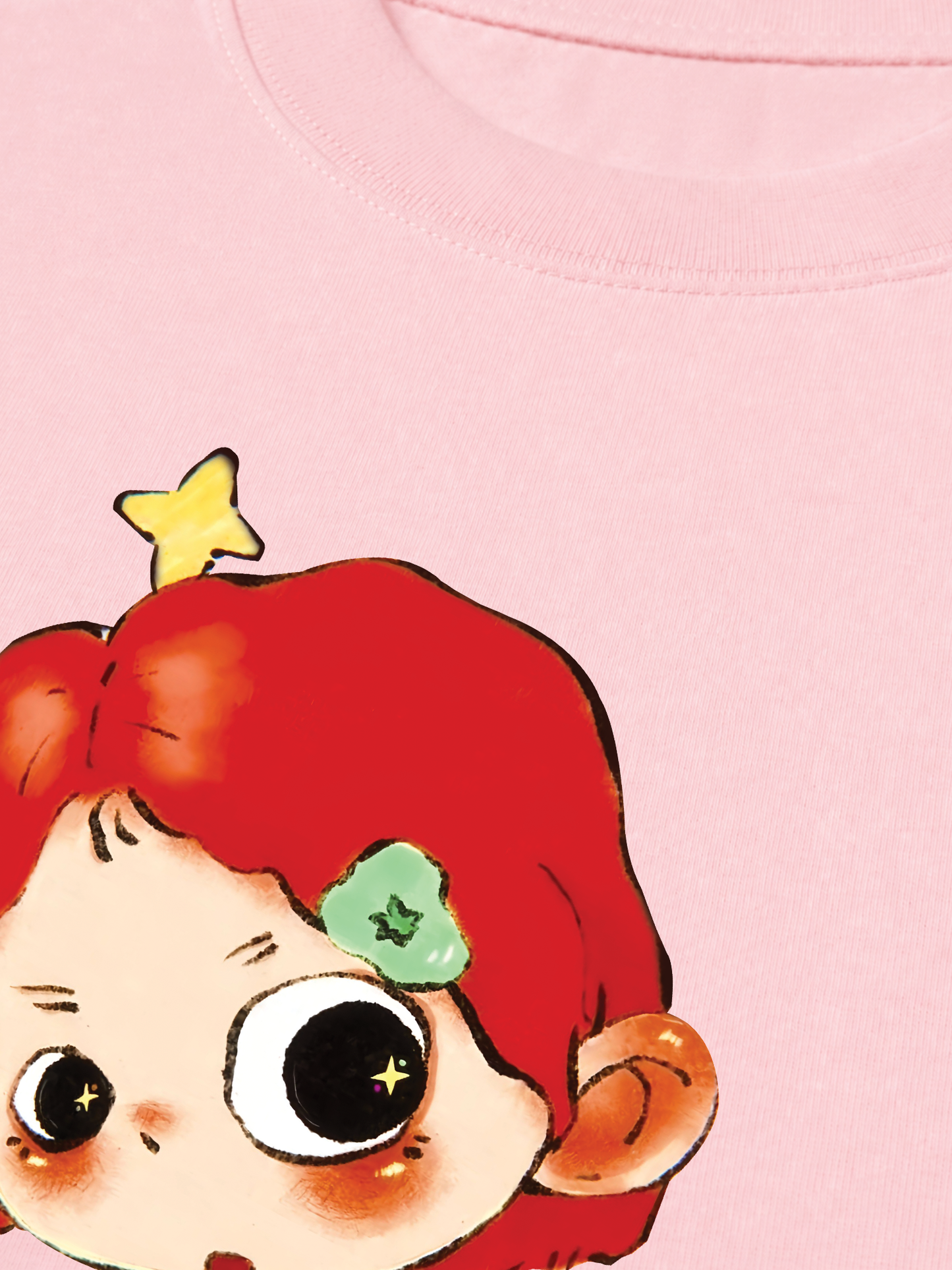 Áo Thun Relaxed Fit Red Hair Babae