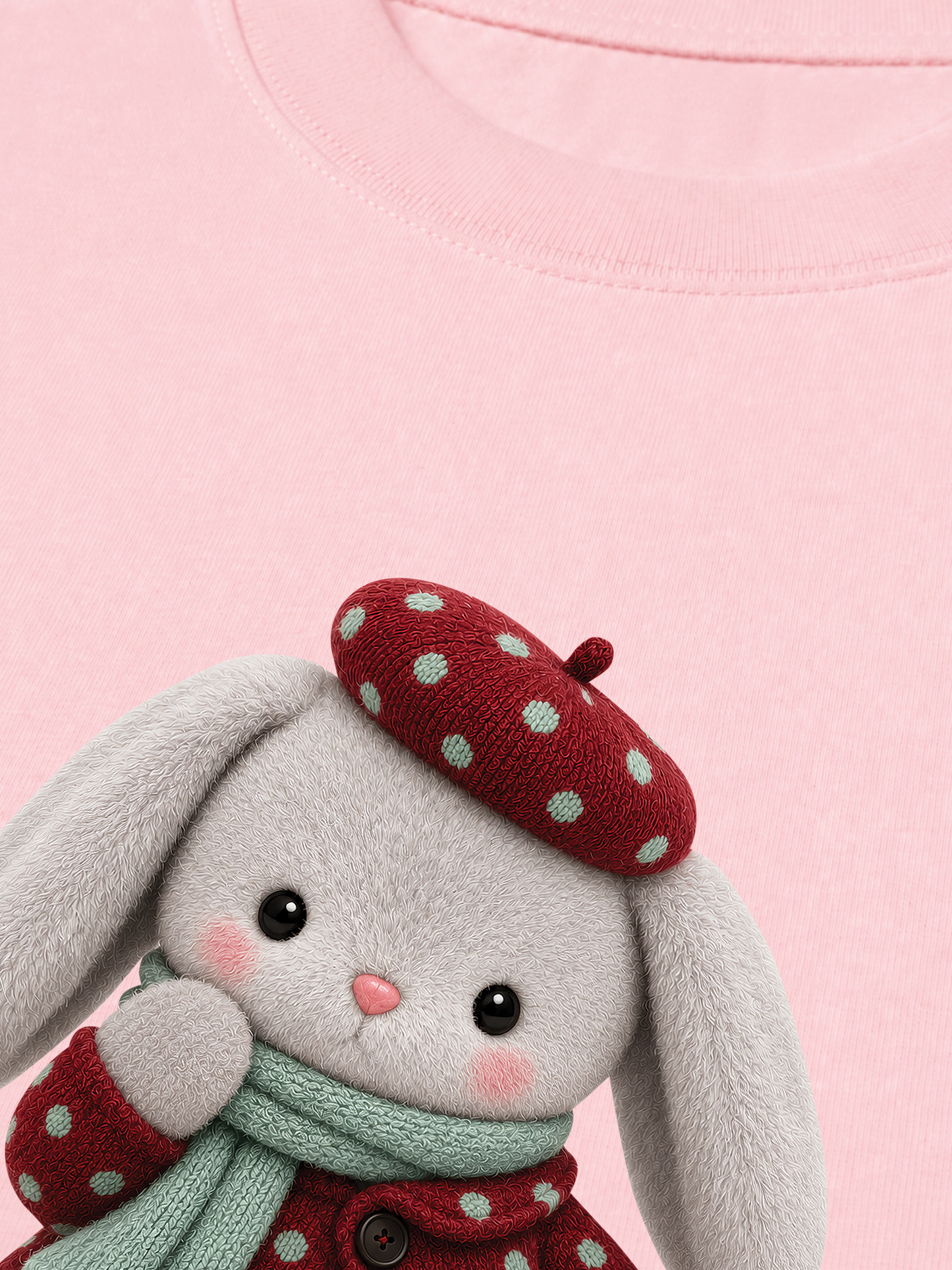 Áo Thun Relaxed Fit Cherry Bunny