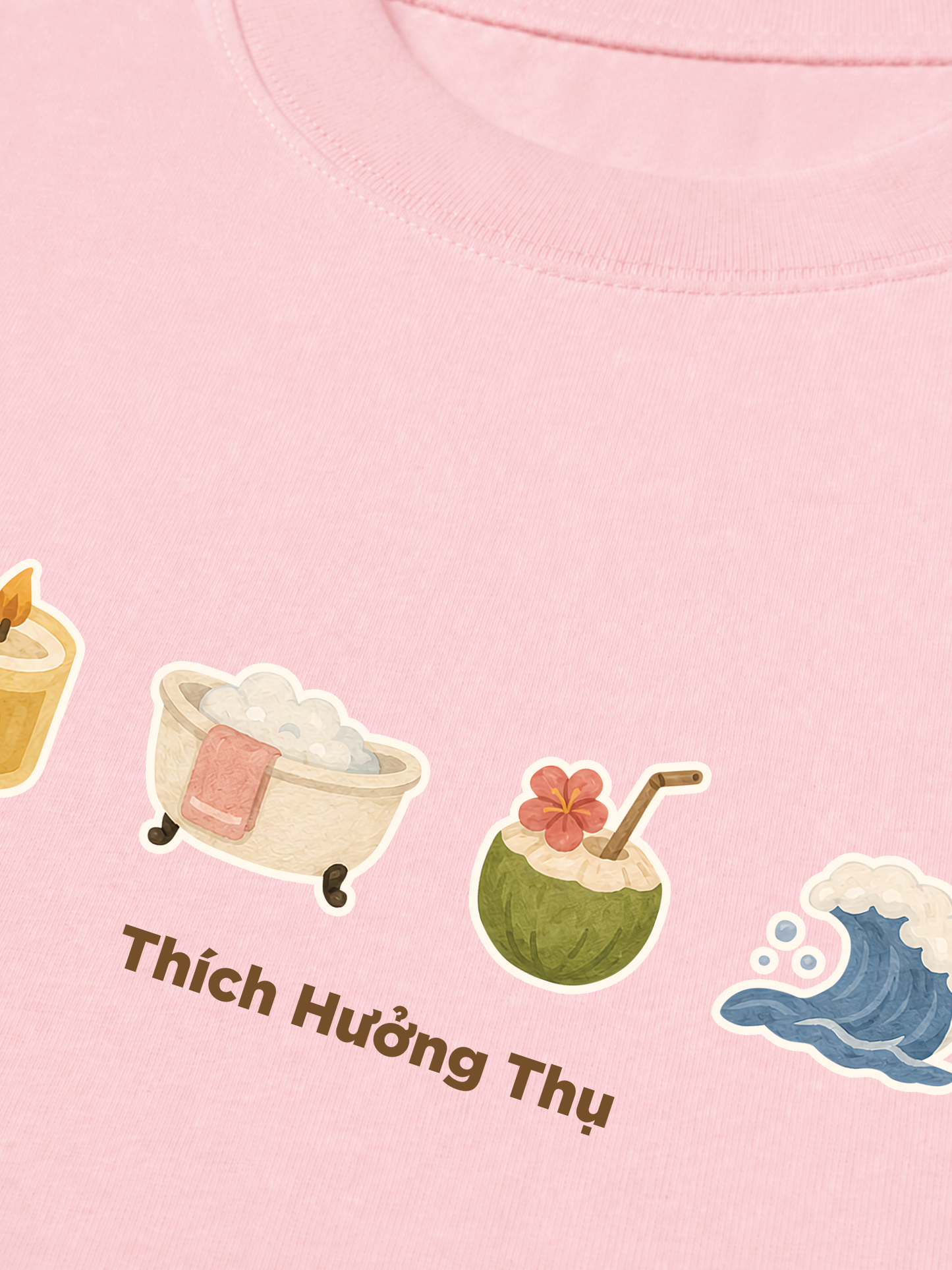 Áo Thun Relaxed Fit Thích Hưởng Thụ