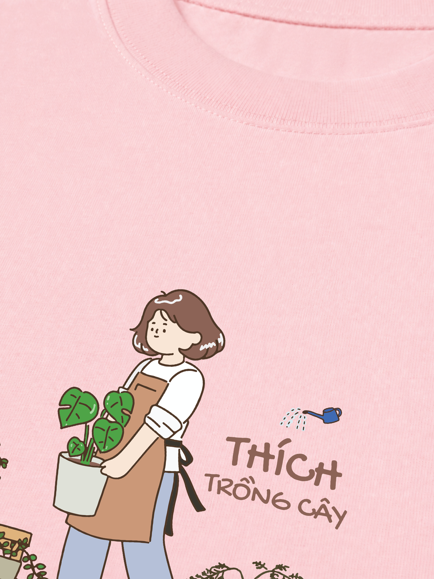 Áo Thun Relaxed Fit Thích Trồng Cây