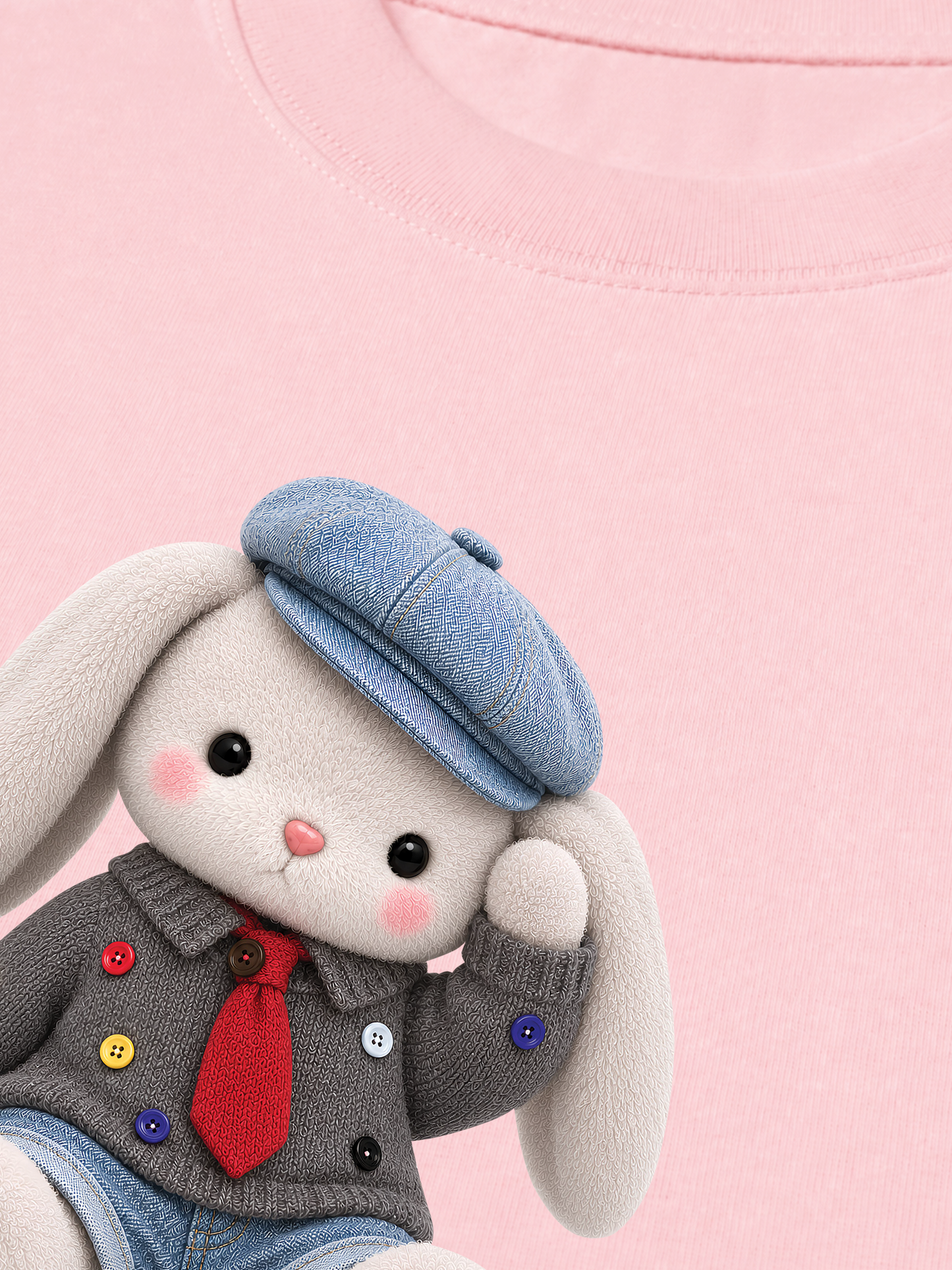 Áo Thun Relaxed Fit Swag Bunny
