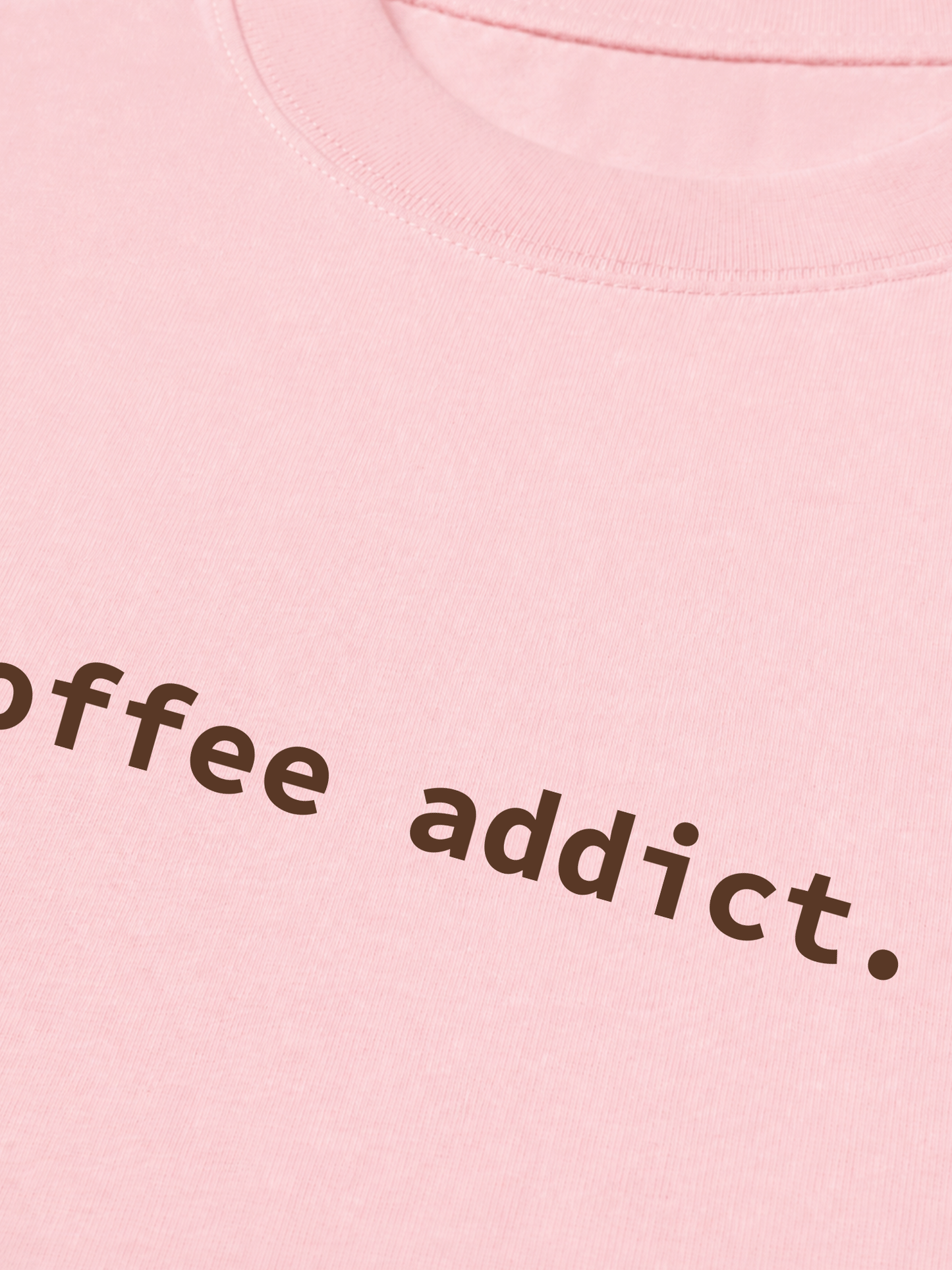 Áo Thun Relaxed Fit Coffee Addict
