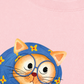 Áo Thun Relaxed Fit Clephane Meow