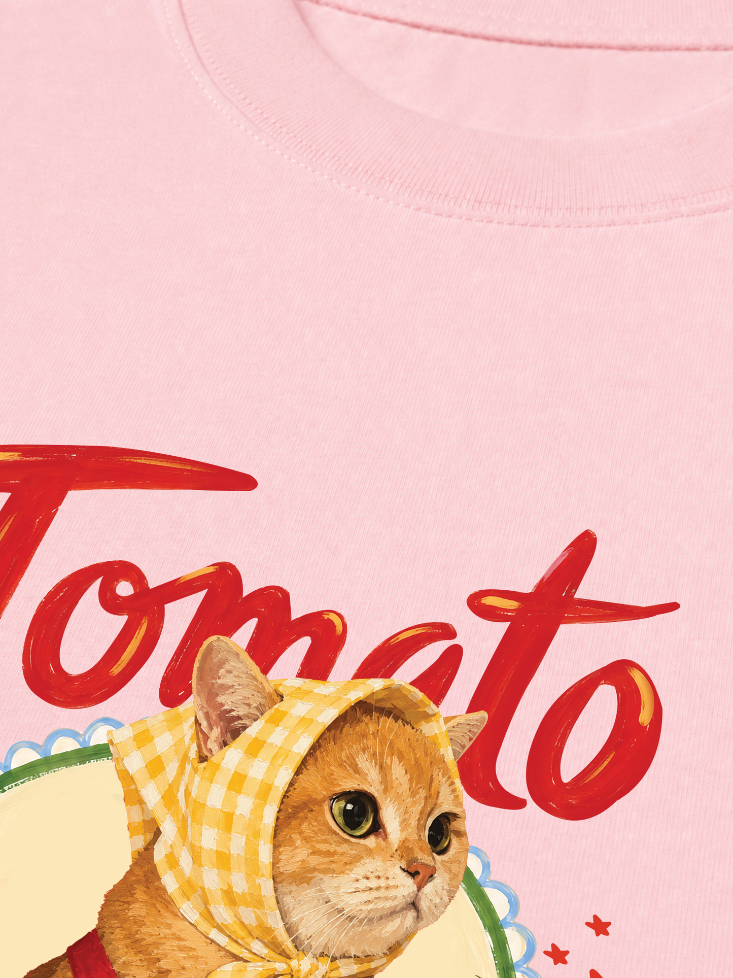 Áo Thun Relaxed Fit Tomato Meow