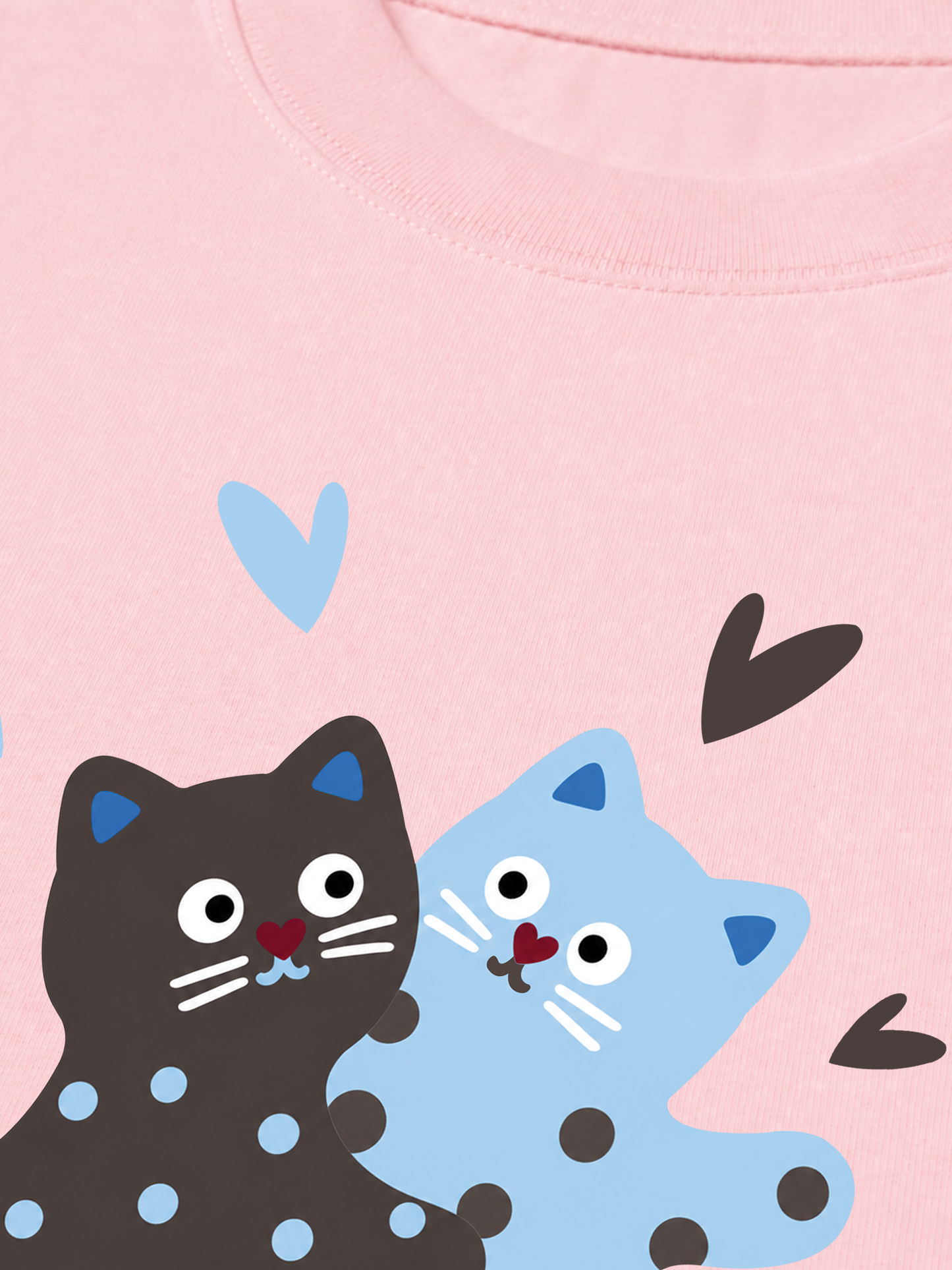 Áo Thun Relaxed Fit Cat Love