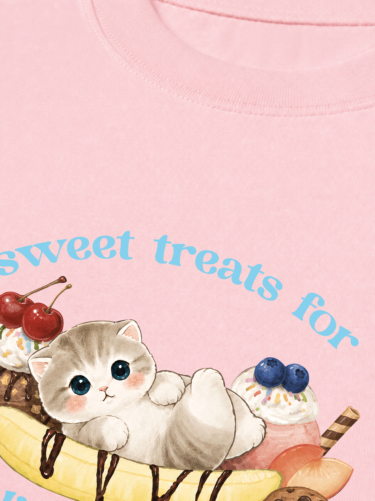 Áo Thun Relaxed Fit Sweet Streat For Little Paws