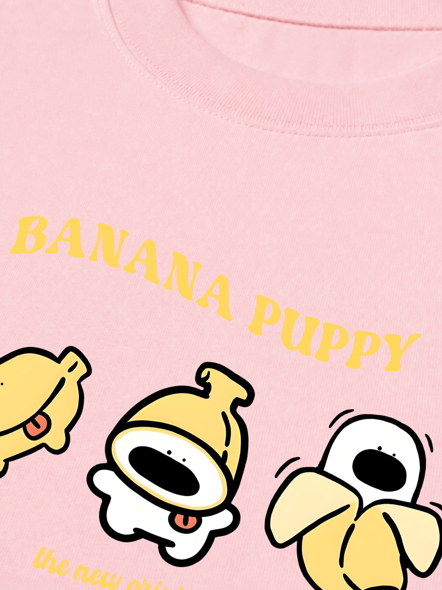 Áo Thun Relaxed Fit Banana Puppy