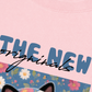 Áo Thun Relaxed Fit Pink Bubble Meow