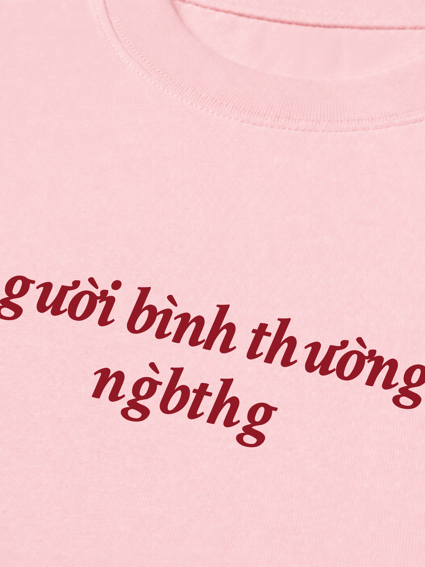 Áo Thun Relaxed Fit Người Bình Thường