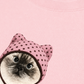 Áo Thun Relaxed Fit Working O'ttreats Pink Meow
