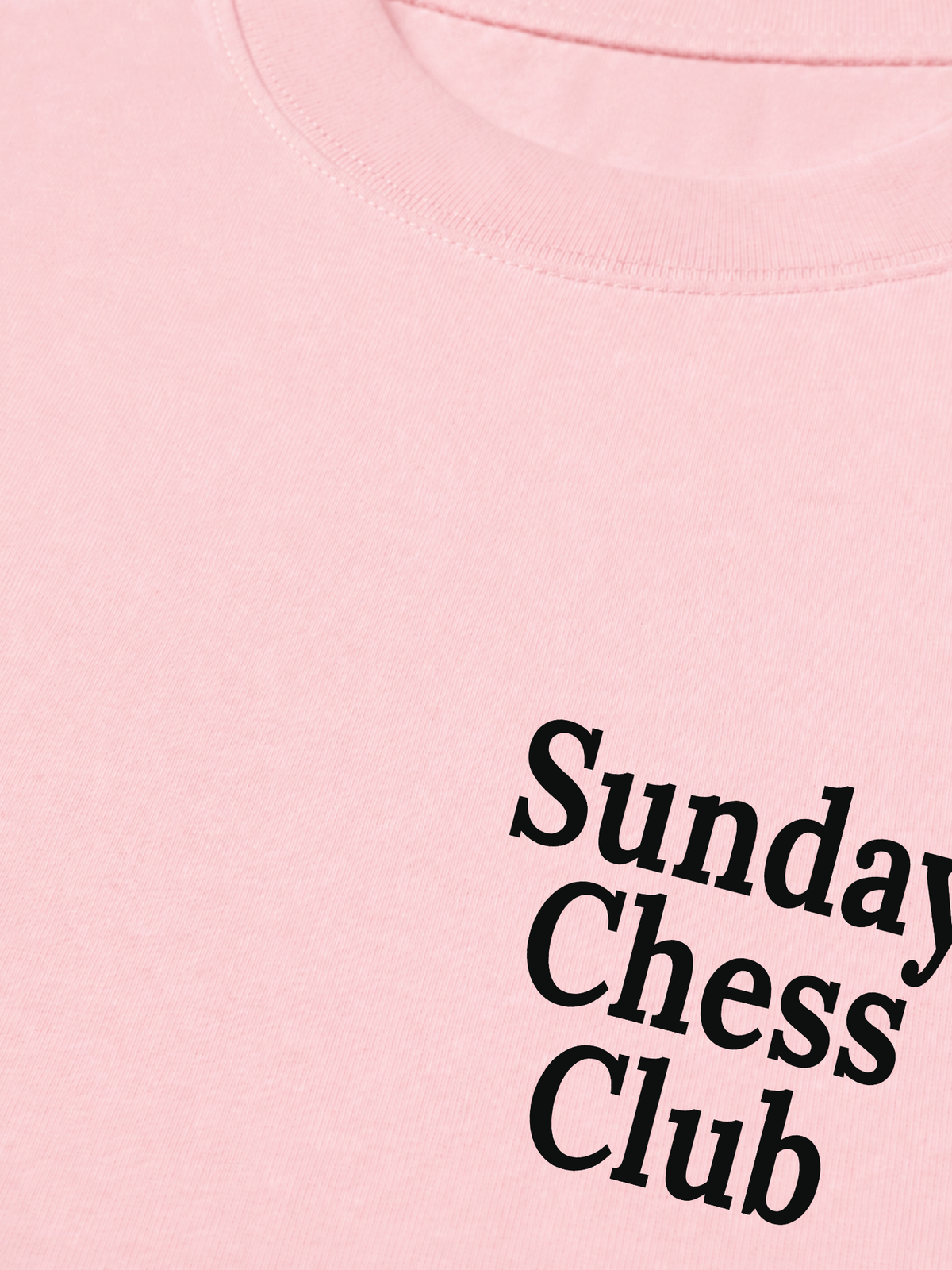 Áo Thun Relaxed Fit Sunday Chess Club