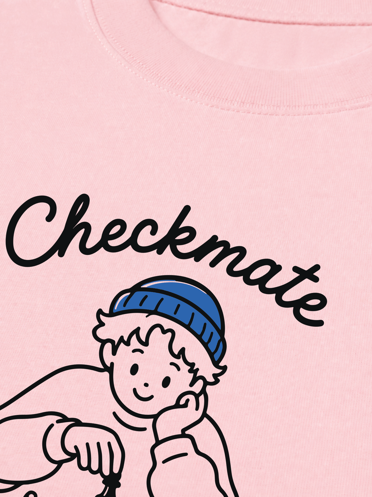 Áo Thun Relaxed Fit Checkmate