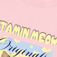 Áo Thun Relaxed Fit Cutie Vitamin Meow Yellow Flower