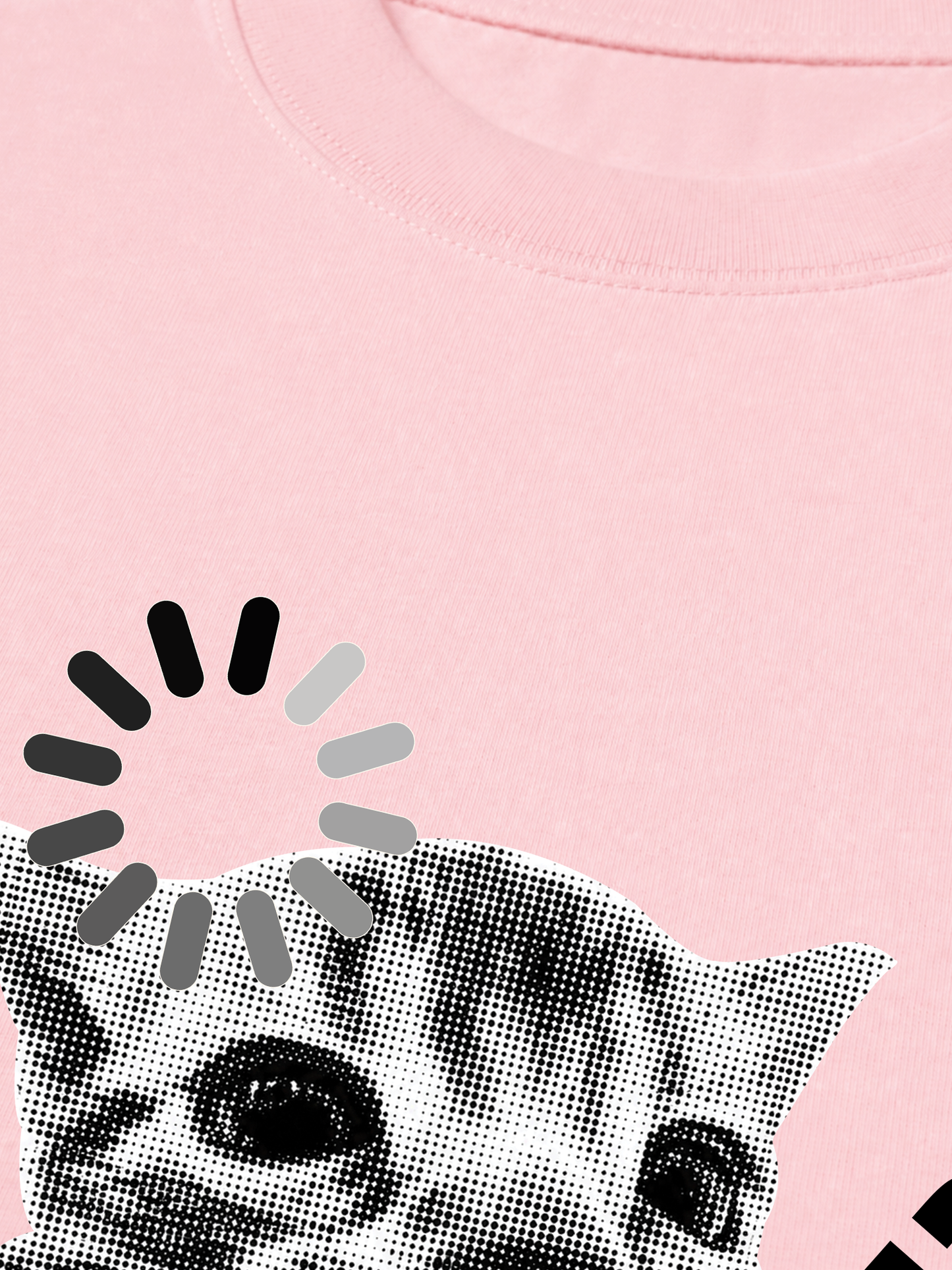 Áo Thun Relaxed Fit Loading Cat